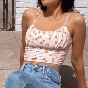 Floral Forever 21 Crop Top